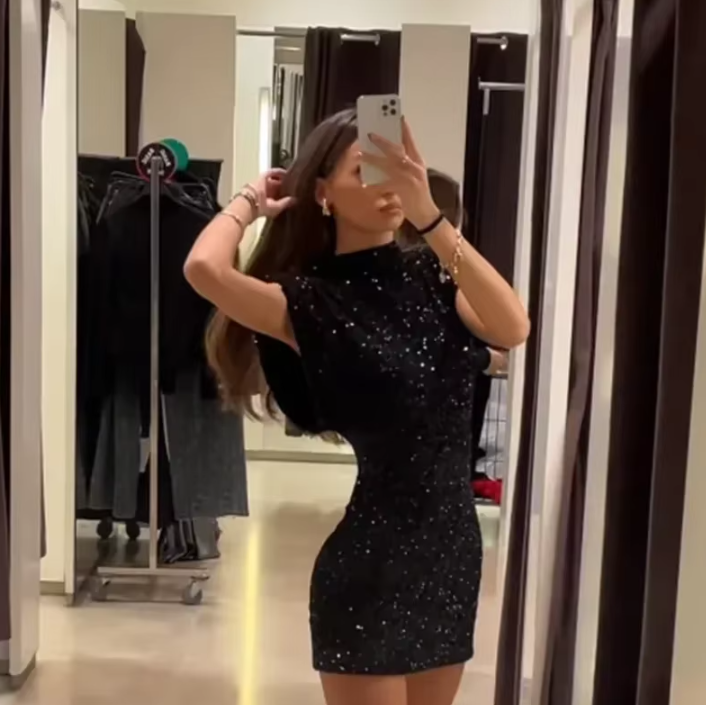 Viral Sequin Dress